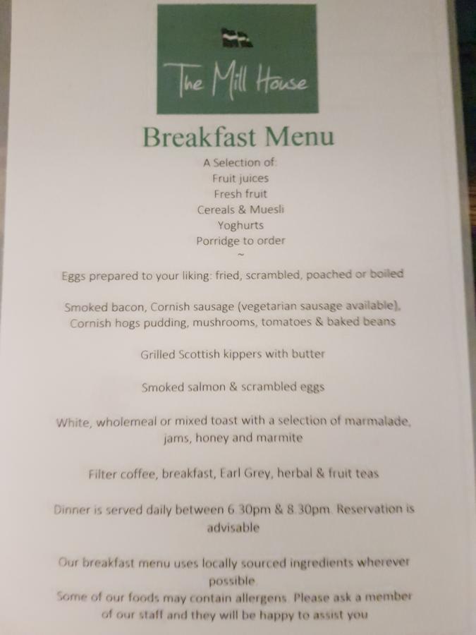 The Mill House Hotel Tintagel Luaran gambar